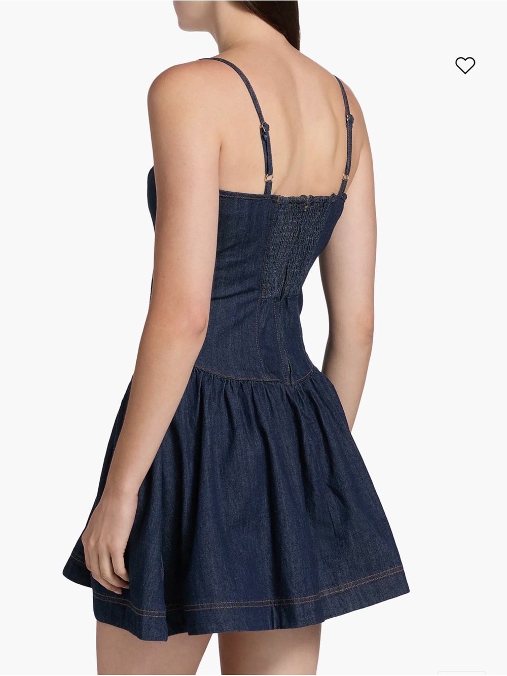 Reformation Lottie Denim Minidress - Picture 2 of 6